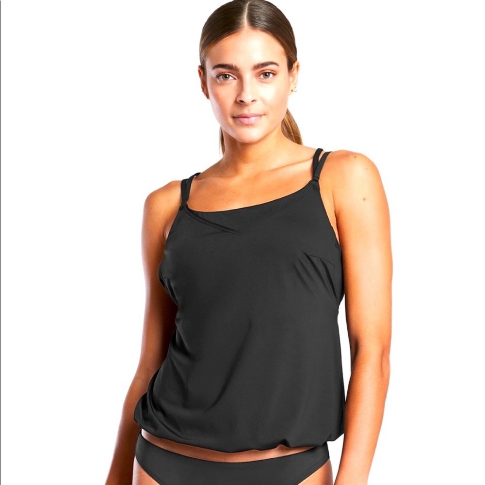 Athleta SeaScape Blousy Tankini